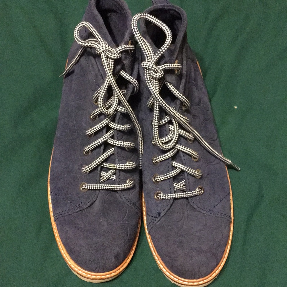 Men’s Blue Coach Boots